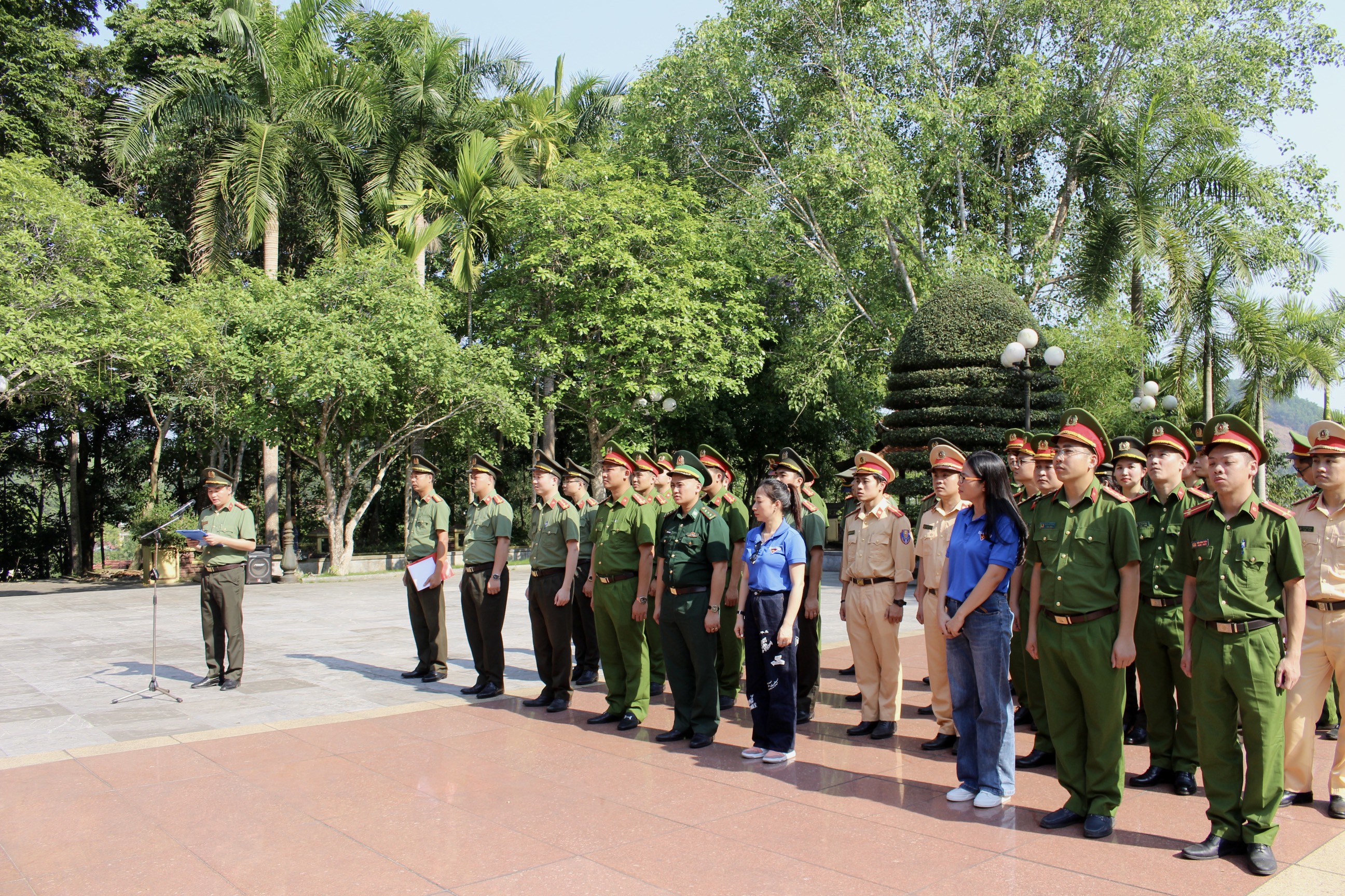 Đoàn Thanh niên CATP: Tổ chức hoạt động báo công về nguồn nhân dịp kỷ niệm 133 năm Ngày sinh nhật Bác